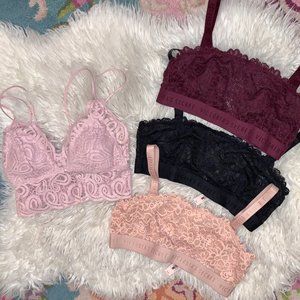 Victoria's Secret VS Pink Bralettes BRAND NEW